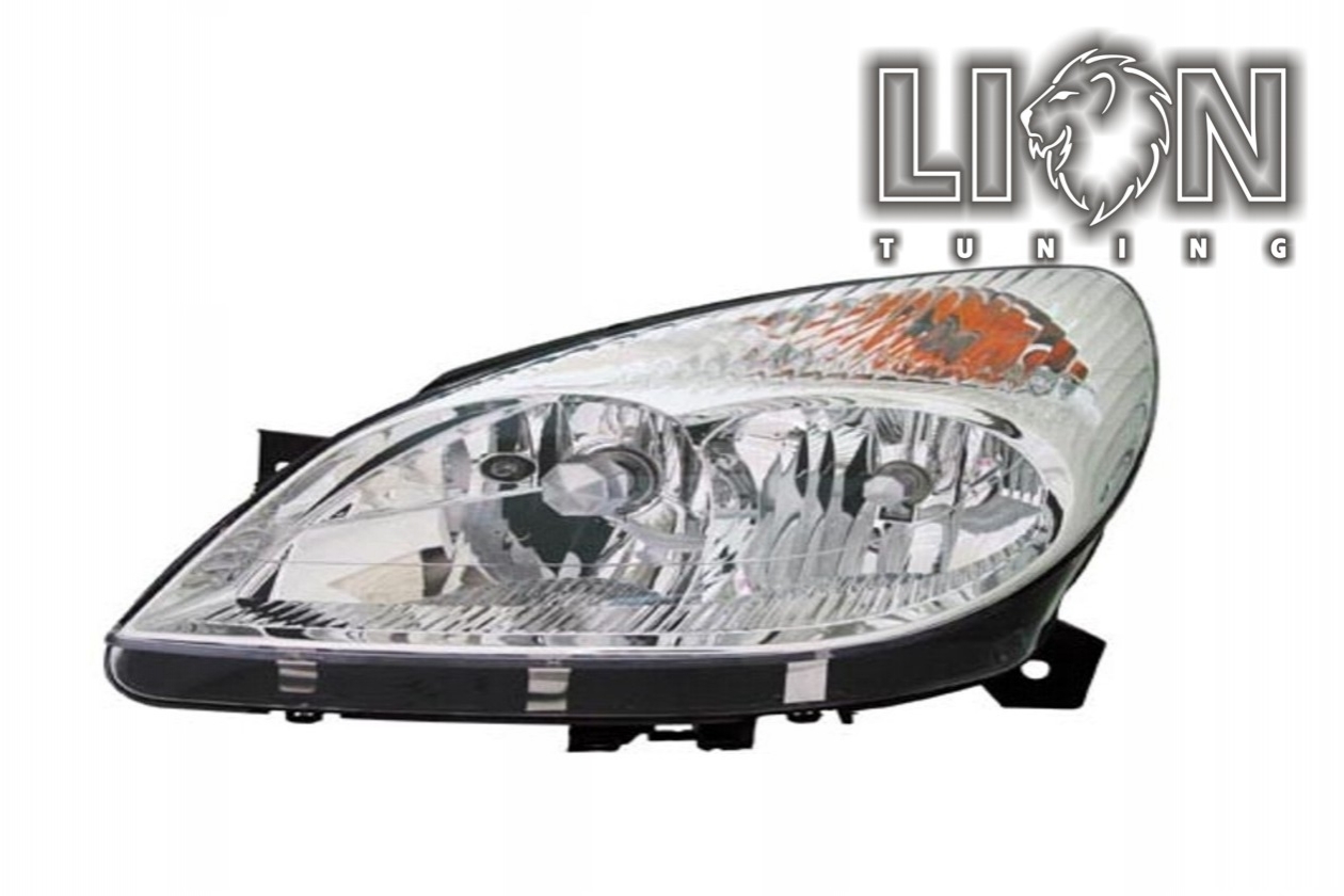 Halogen, mit Nebelscheinwerfer, Abblendlicht und Fernlicht H4 / Nebelscheinwerfer H7, manuell verstellbar, inkl. Verschlusskappe und Lampenträger, ohne Leuchtmittel, Standard Ausführung, Eintragungsfrei / mit E-Prüfzeichen