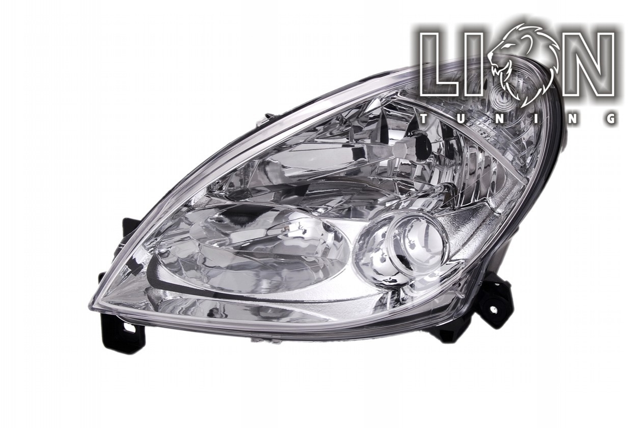 Halogen, Abblendlicht H7 / Fernlicht H1, elektrisch verstellbar - Stellmotor integriert, inkl. Verschlusskappe und Lampenträger, ohne Leuchtmittel, Eintragungsfrei / mit E-Prüfzeichen