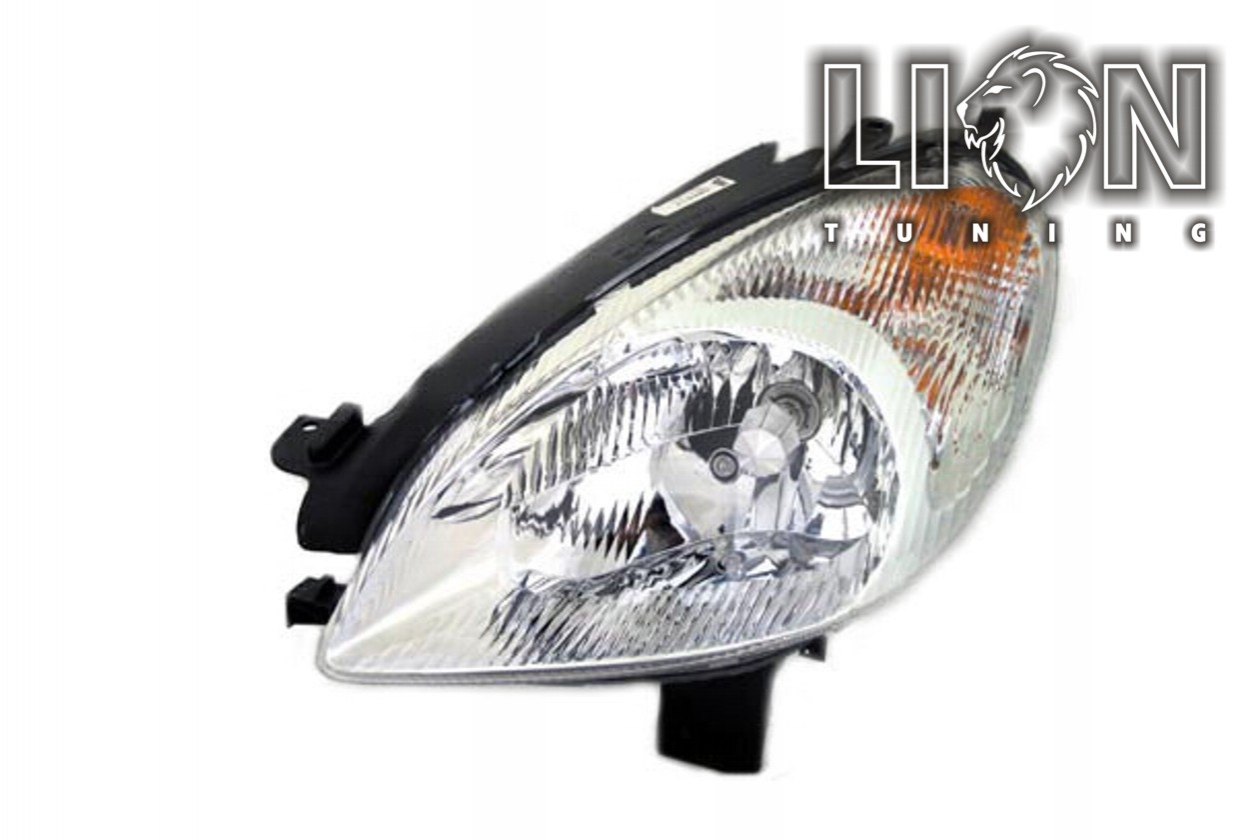 Halogen, Abblendlicht und Fernlicht H4, elektrisch verstellbar - Stellmotor wird vom Original übernommen, inkl. Verschlusskappe und Lampenträger, ohne Leuchtmittel, Standard Ausführung, Eintragungsfrei / mit E-Prüfzeichen