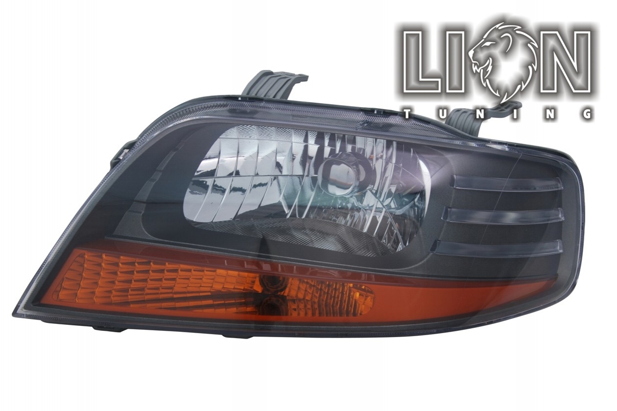 Halogen, Abblendlicht und Fernlicht H4, elektrisch verstellbar - Stellmotor wird vom Original übernommen, inkl. Verschlusskappe und Lampenträger, ohne Leuchtmittel, Standard Ausführung, Eintragungsfrei / mit E-Prüfzeichen