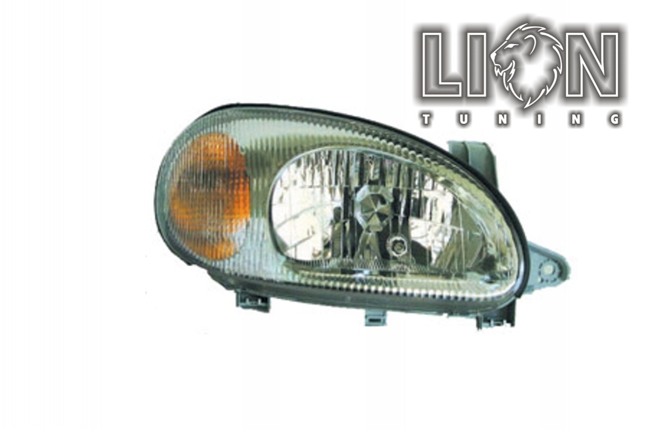 Halogen, Abblendlicht und Fernlicht H4, elektrisch verstellbar - Stellmotor wird vom Original übernommen, inkl. Verschlusskappe und Lampenträger, ohne Leuchtmittel, Eintragungsfrei / mit E-Prüfzeichen