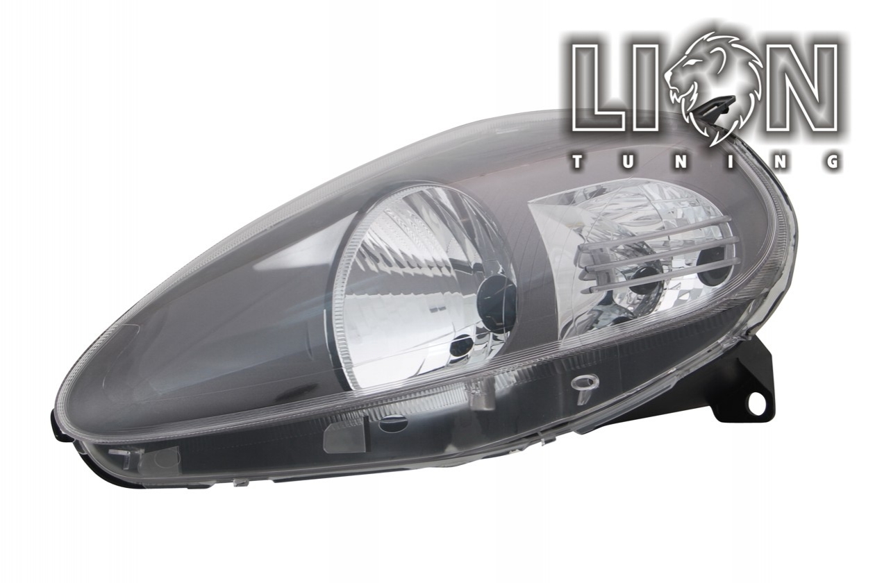 Halogen, Abblendlicht und Fernlicht H4, elektrisch verstellbar - Stellmotor integriert, inkl. Verschlusskappe und Lampenträger, ohne Leuchtmittel, Eintragungsfrei / mit E-Prüfzeichen