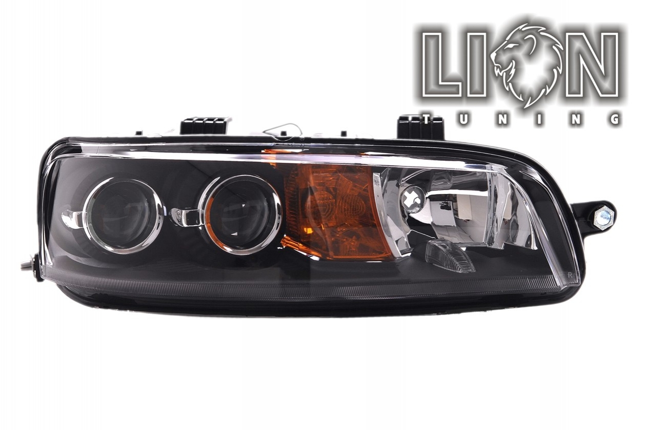 Halogen, mit Nebelscheinwerfer, Abblendlicht H1 / Fernlicht H1 / Nebelscheinwerfer H3, elektrisch verstellbar - Stellmotor wird vom Original übernommen, inkl. Verschlusskappe und Lampenträger, ohne Leuchtmittel, Eintragungsfrei / mit E-Prüfzeichen