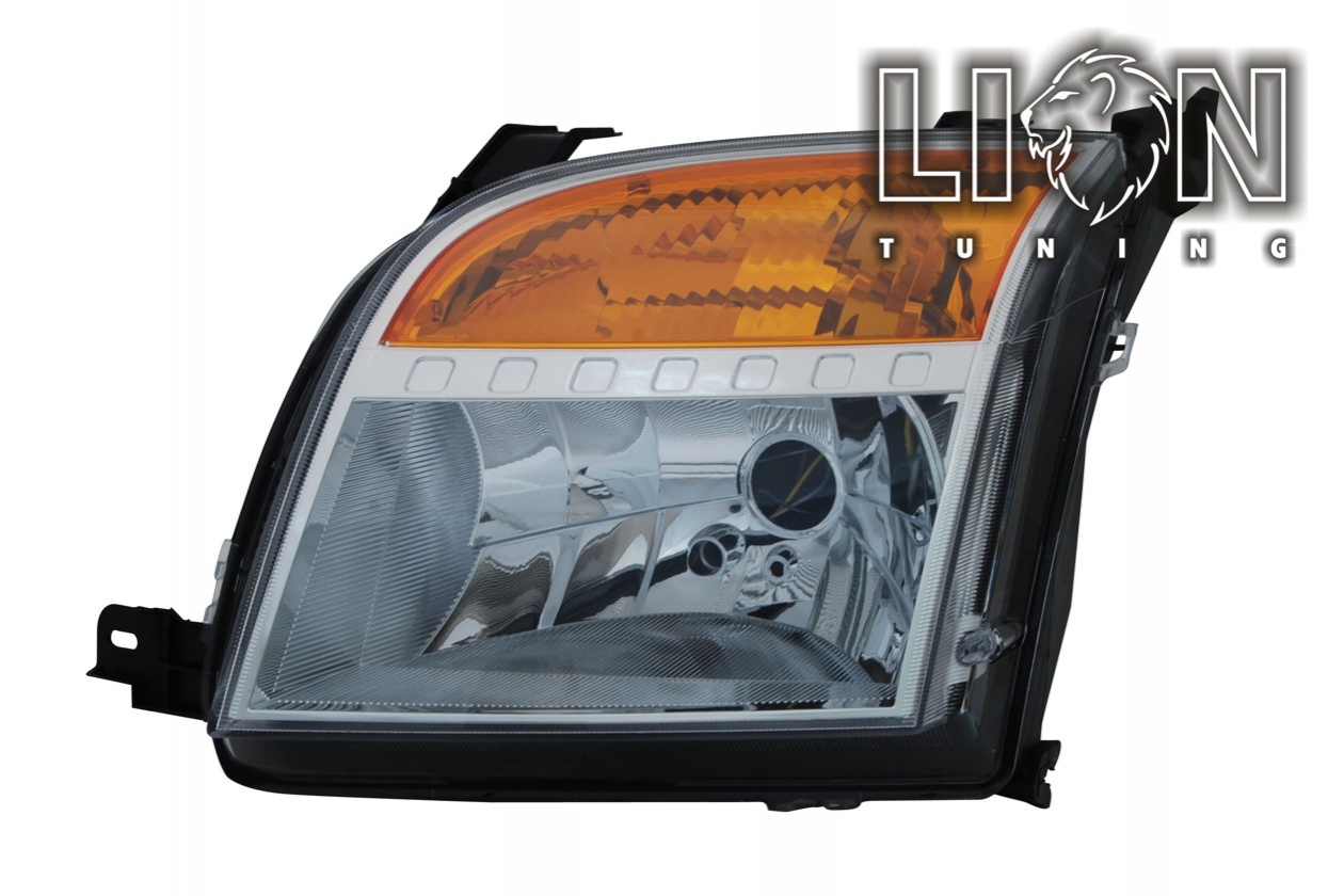 Halogen, Abblendlicht und Fernlicht H4, elektrisch verstellbar - Stellmotor integriert, Standard Ausführung, Eintragungsfrei / mit E-Prüfzeichen