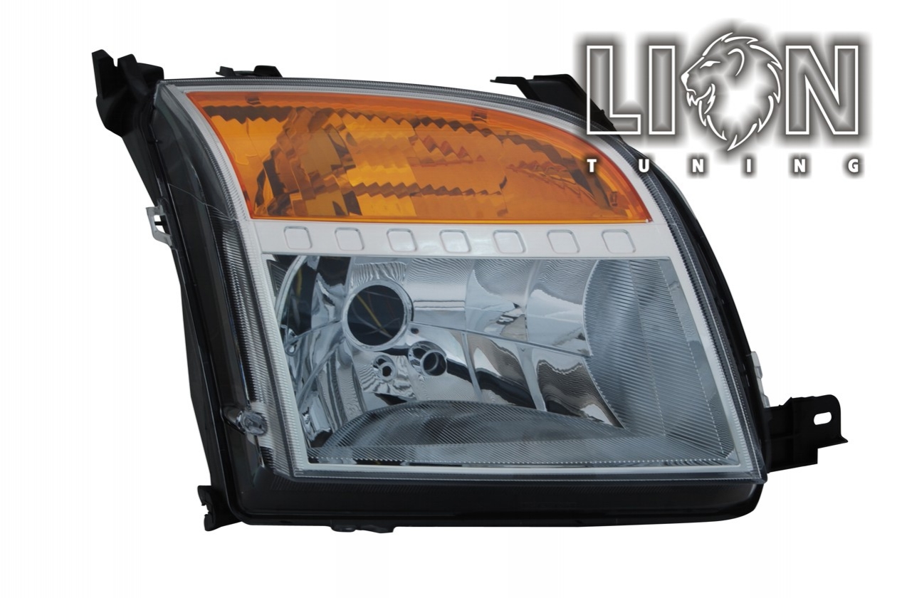 Halogen, Abblendlicht und Fernlicht H4, elektrisch verstellbar - Stellmotor integriert, Standard Ausführung, Eintragungsfrei / mit E-Prüfzeichen