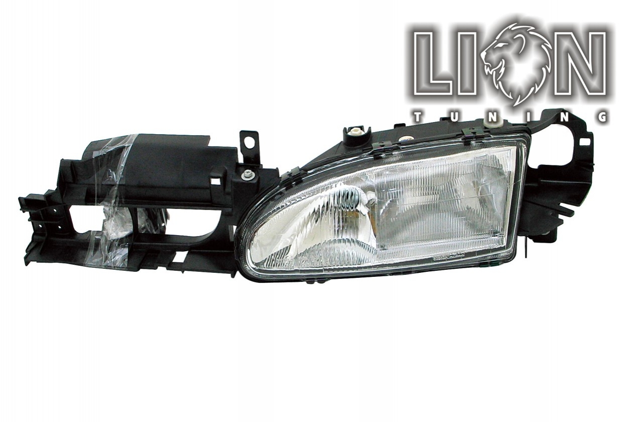 Halogen, Abblendlicht H1 / Fernlicht H1, manuell verstellbar, inkl. Verschlusskappe und Lampenträger, ohne Leuchtmittel, Standard Ausführung, Eintragungsfrei / mit E-Prüfzeichen