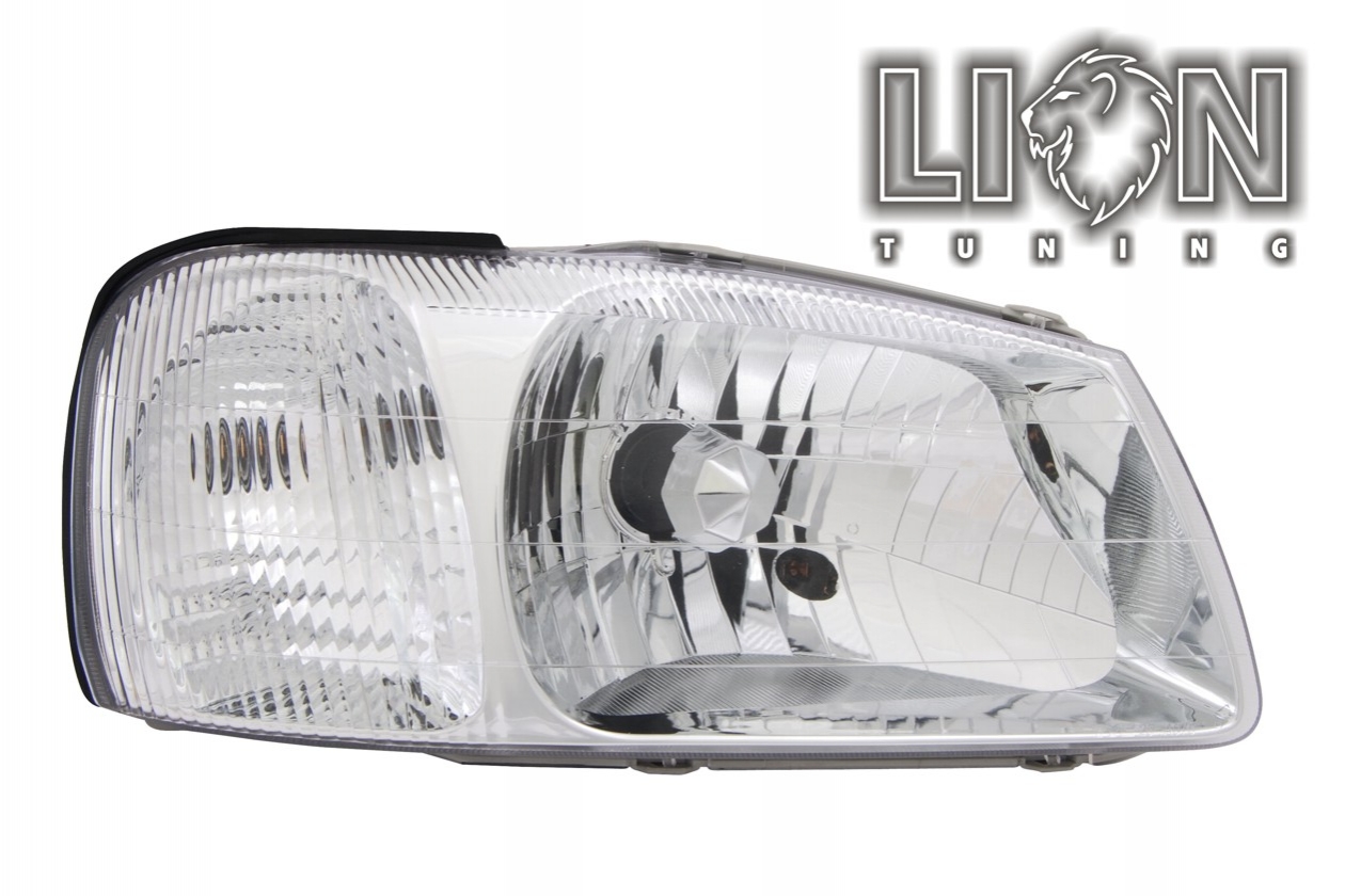 Halogen, Abblendlicht und Fernlicht H4, elektrisch verstellbar - Stellmotor wird vom Original übernommen, inkl. Verschlusskappe und Lampenträger, ohne Leuchtmittel, Eintragungsfrei / mit E-Prüfzeichen