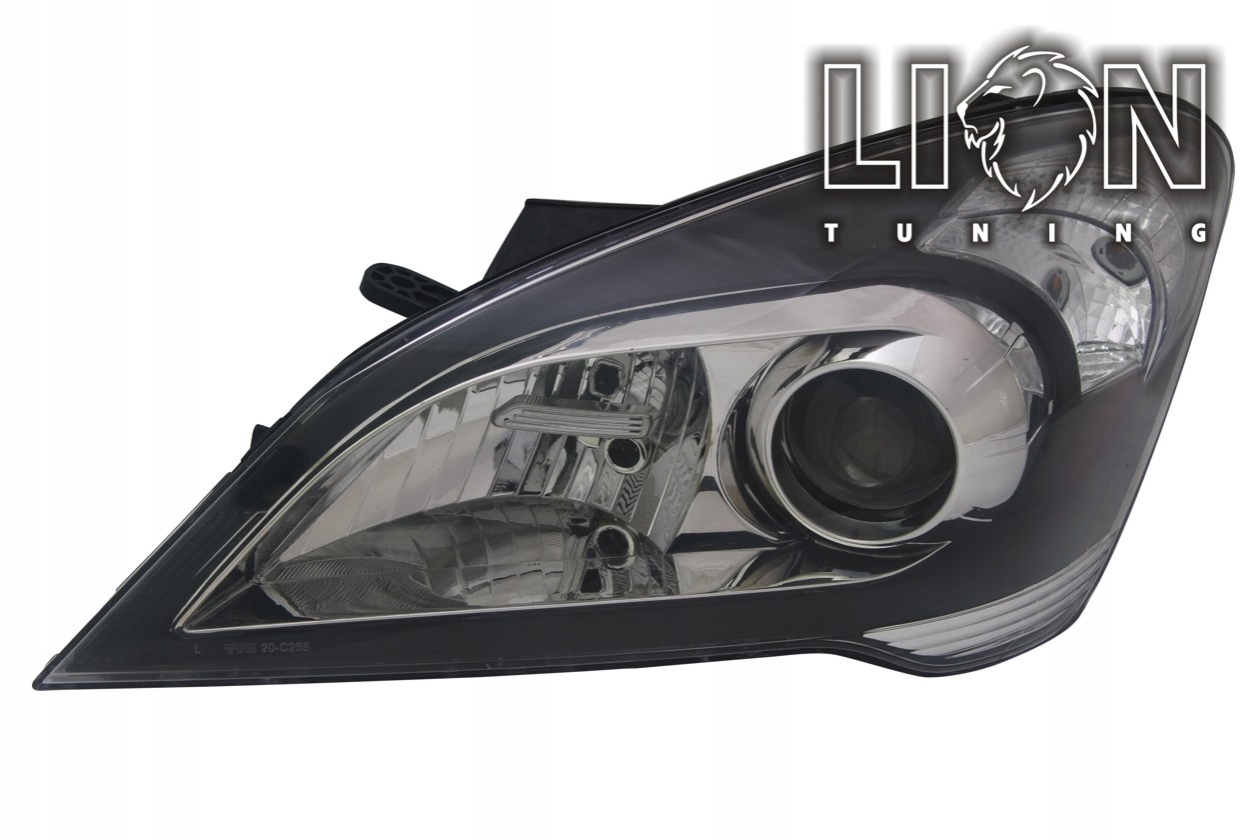 Halogen, Abblendlicht H7 / Fernlicht H1, elektrisch verstellbar - Stellmotor integriert, inkl. Verschlusskappe und Lampenträger, ohne Leuchtmittel, Eintragungsfrei / mit E-Prüfzeichen