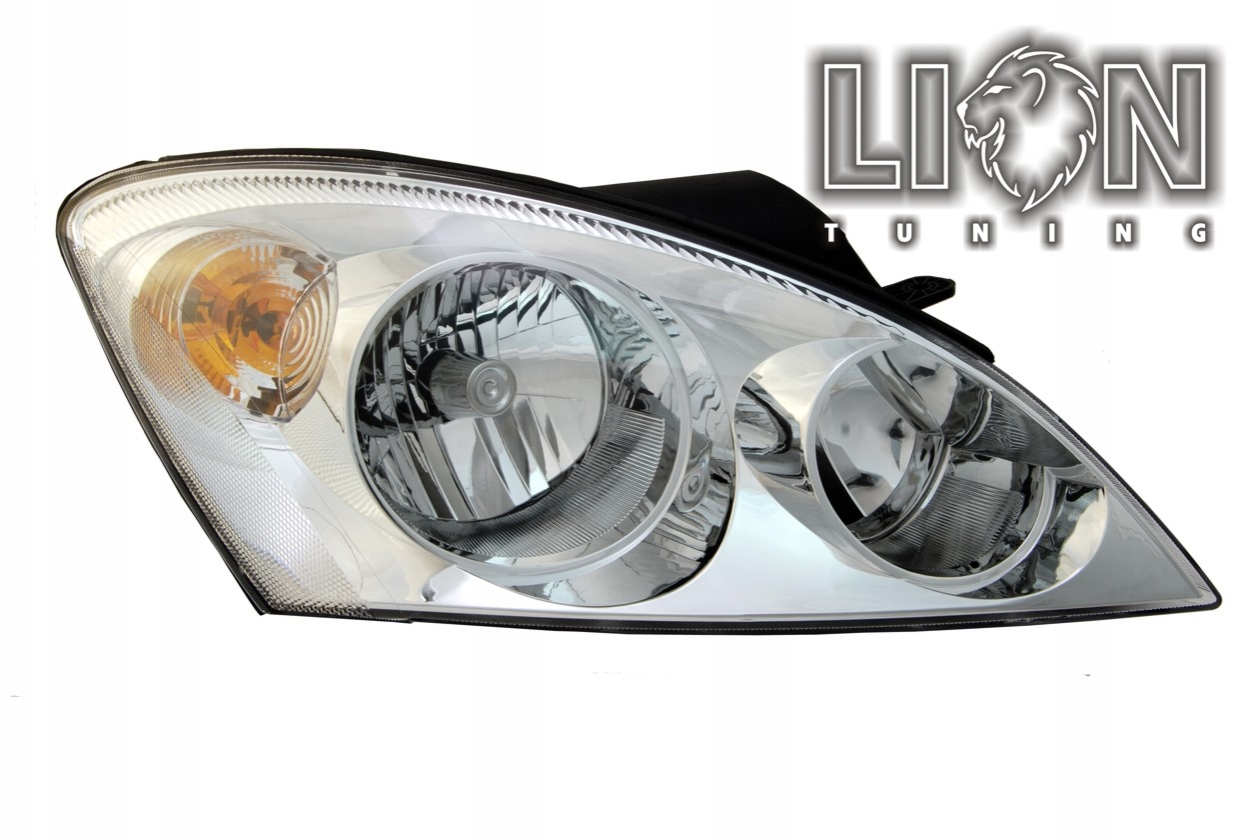 Halogen, Abblendlicht H7 / Fernlicht H1, elektrisch verstellbar - Stellmotor integriert, inkl. Verschlusskappe und Lampenträger, ohne Leuchtmittel, Eintragungsfrei / mit E-Prüfzeichen