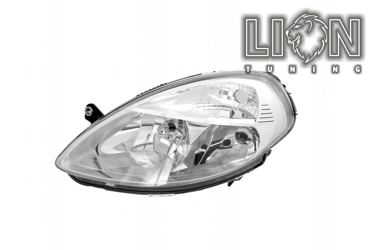 Halogen, für Fahrzeuge mit einer Verschlusskappe auf der Rückseite, Abblendlicht H7 / Fernlicht H3, elektrisch verstellbar - Stellmotor wird vom Original übernommen, inkl. Verschlusskappe und Lampenträger, ohne Leuchtmittel, Standard Ausführung, Eintragungsfrei / mit E-Prüfzeichen