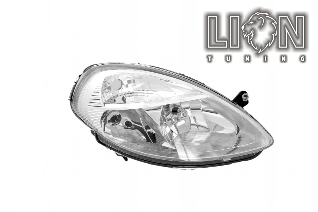 Halogen, für Fahrzeuge mit einer Verschlusskappe auf der Rückseite, Abblendlicht H7 / Fernlicht H3, elektrisch verstellbar - Stellmotor wird vom Original übernommen, inkl. Verschlusskappe und Lampenträger, ohne Leuchtmittel, Standard Ausführung, Eintragungsfrei / mit E-Prüfzeichen