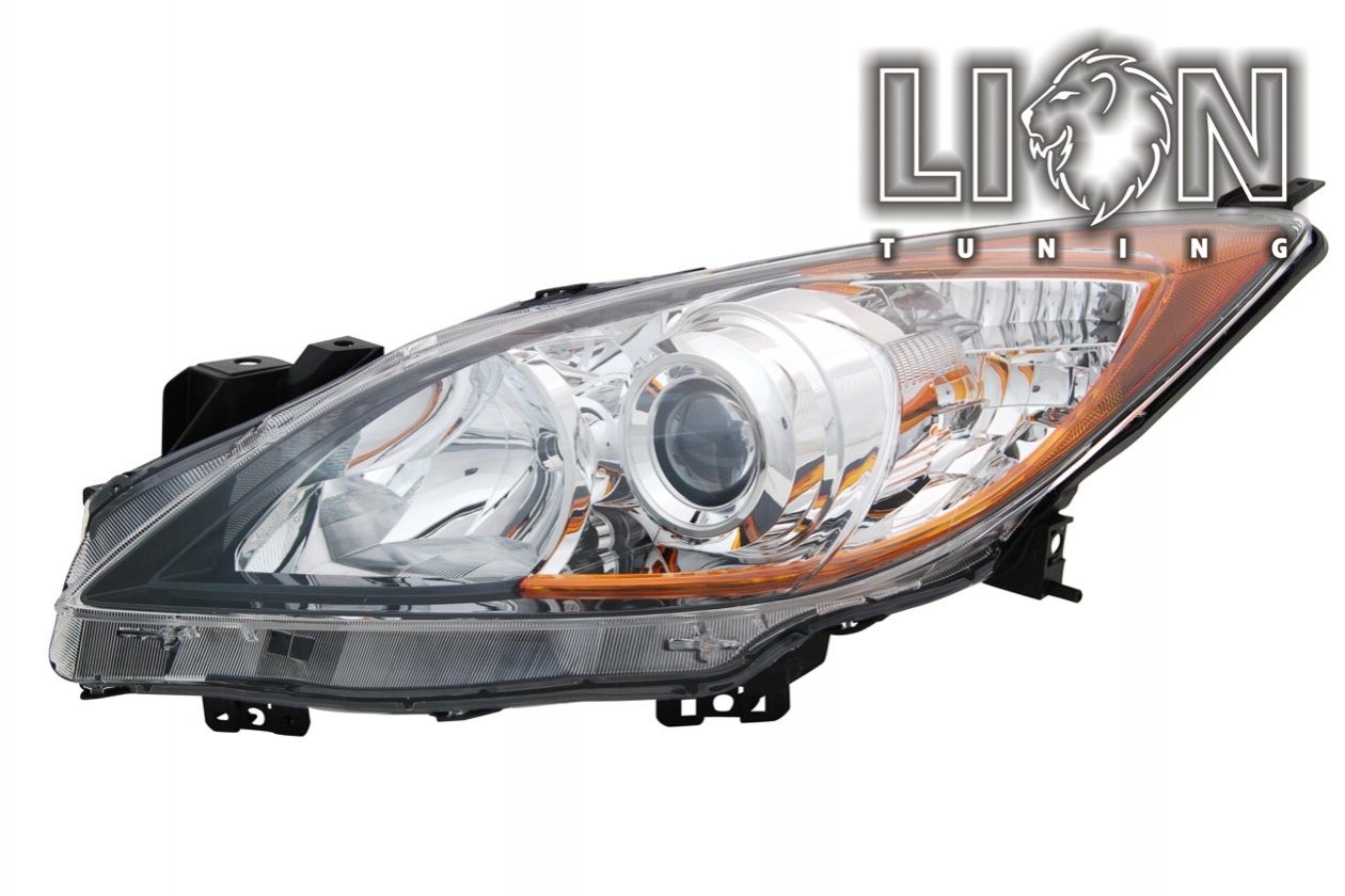 Halogen, Abblendlicht H11 / Fernlicht HB3, elektrisch verstellbar - Stellmotor integriert, inkl. Verschlusskappe und Lampenträger, ohne Leuchtmittel, Eintragungsfrei / mit E-Prüfzeichen