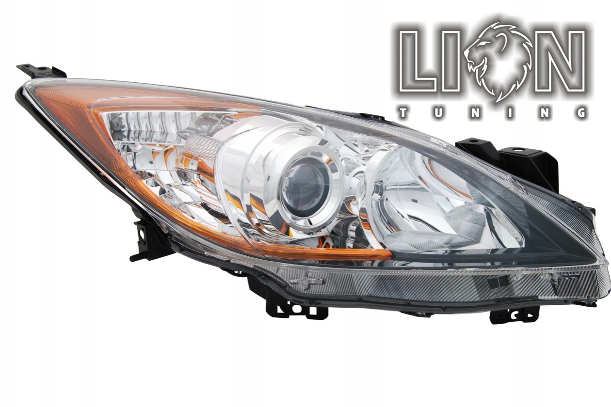 Halogen, Abblendlicht H11 / Fernlicht HB3, elektrisch verstellbar - Stellmotor integriert, inkl. Verschlusskappe und Lampenträger, ohne Leuchtmittel, Eintragungsfrei / mit E-Prüfzeichen