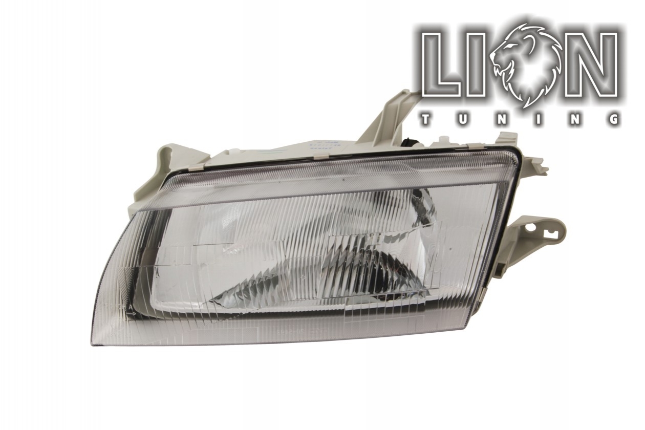 Halogen, Abblendlicht und Fernlicht H4, elektrisch verstellbar - Stellmotor wird vom Original übernommen, inkl. Verschlusskappe und Lampenträger (PL), ohne Leuchtmittel, Standard Ausführung, Eintragungsfrei / mit E-Prüfzeichen