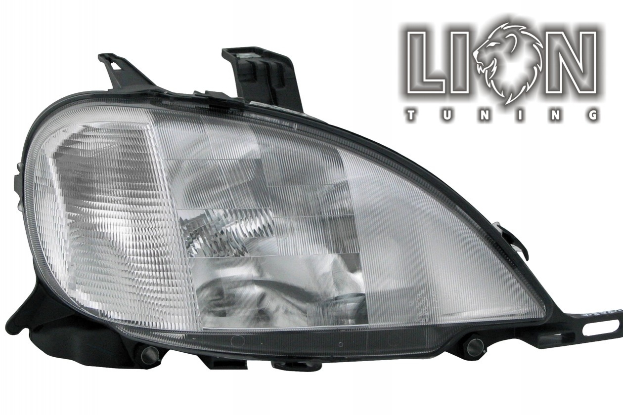 Halogen, mit Nebelscheinwerfer, Abblendlicht H7 / Fernlicht H1 / Nebelscheinwerfer H3, elektrisch verstellbar - Stellmotor integriert, inkl. Verschlusskappe und Lampenträger, ohne Leuchtmittel, Standard Ausführung, Eintragungsfrei / mit E-Prüfzeichen