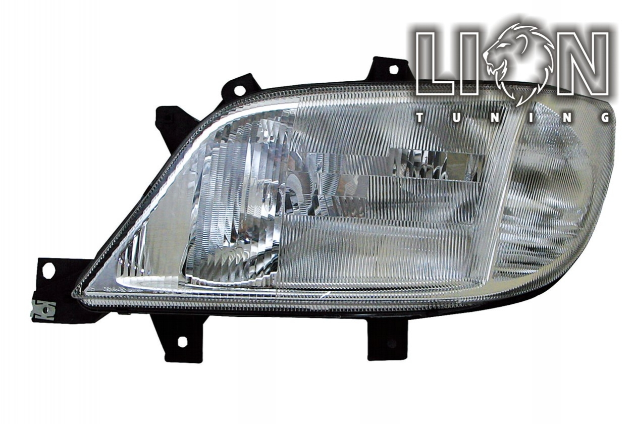 Halogen, Abblendlicht H7 / Fernlicht H1, elektrisch verstellbar - Stellmotor wird vom Original übernommen, inkl. Verschlusskappe und Lampenträger, ohne Leuchtmittel, Standard Ausführung, Eintragungsfrei / mit E-Prüfzeichen