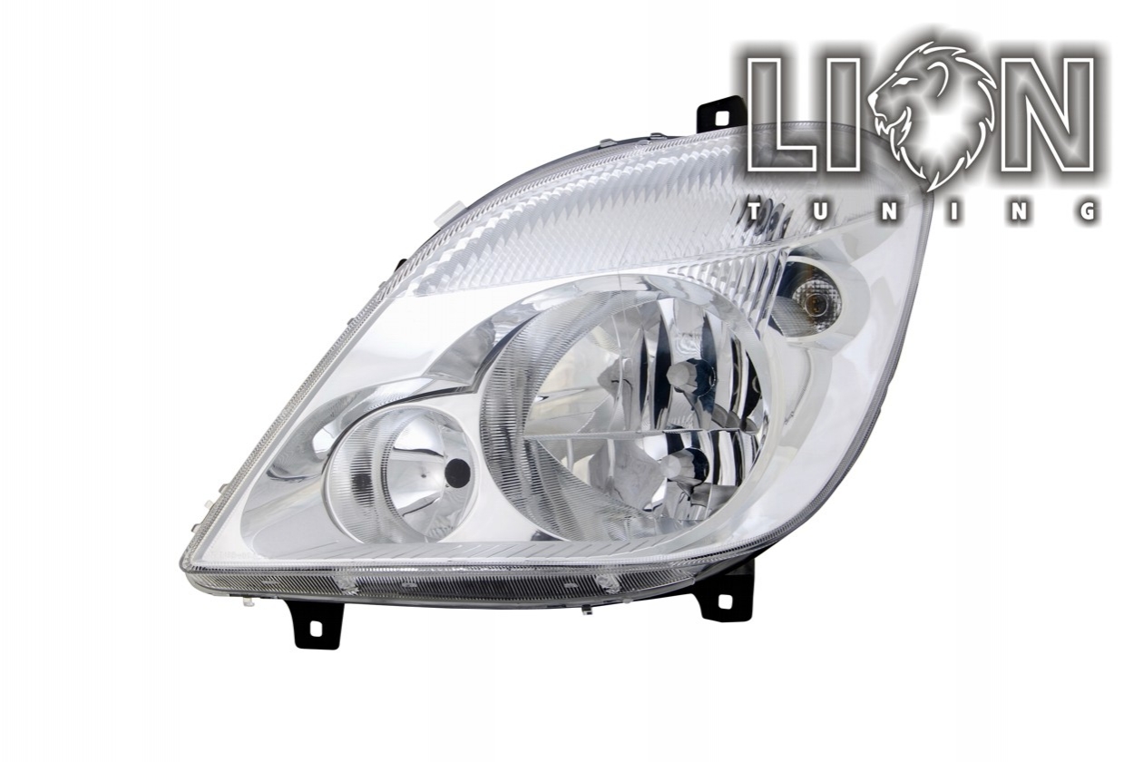 Halogen, mit Nebelscheinwerfer, Abblendlicht H7 / Fernlicht H7 / Nebelscheinwerfer H7, elektrisch verstellbar - Stellmotor integriert, inkl. Verschlusskappe und Lampenträger, ohne Leuchtmittel, Eintragungsfrei / mit E-Prüfzeichen