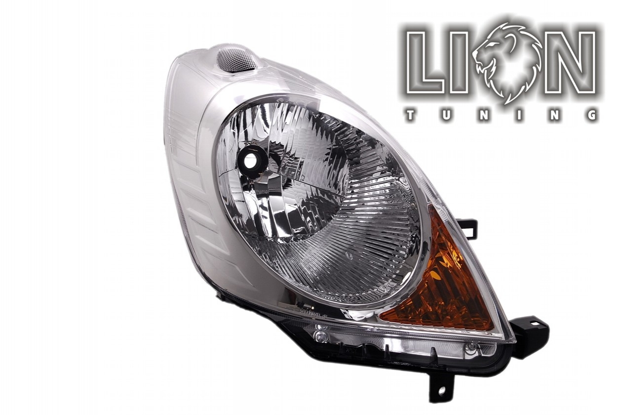 Halogen, Abblendlicht und Fernlicht H4, elektrisch verstellbar - Stellmotor integriert, inkl. Verschlusskappe und Lampenträger, ohne Leuchtmittel, Eintragungsfrei / mit E-Prüfzeichen