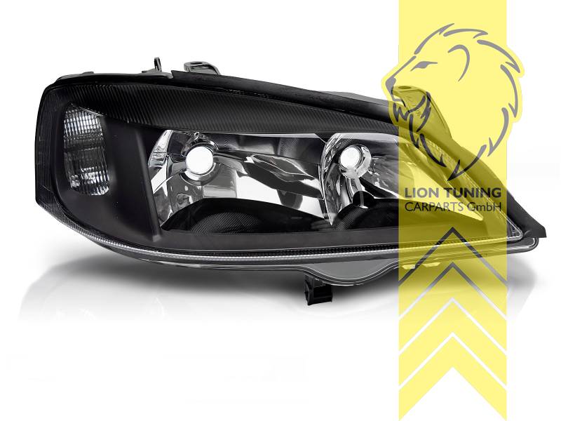 Halogen, Abblendlicht H7 / Fernlicht HB3, elektrisch verstellbar - Stellmotor wird vom Original übernommen, inkl. Verschlusskappe und Lampenträger (PL), ohne Leuchtmittel, Standard Ausführung, Eintragungsfrei / mit E-Prüfzeichen