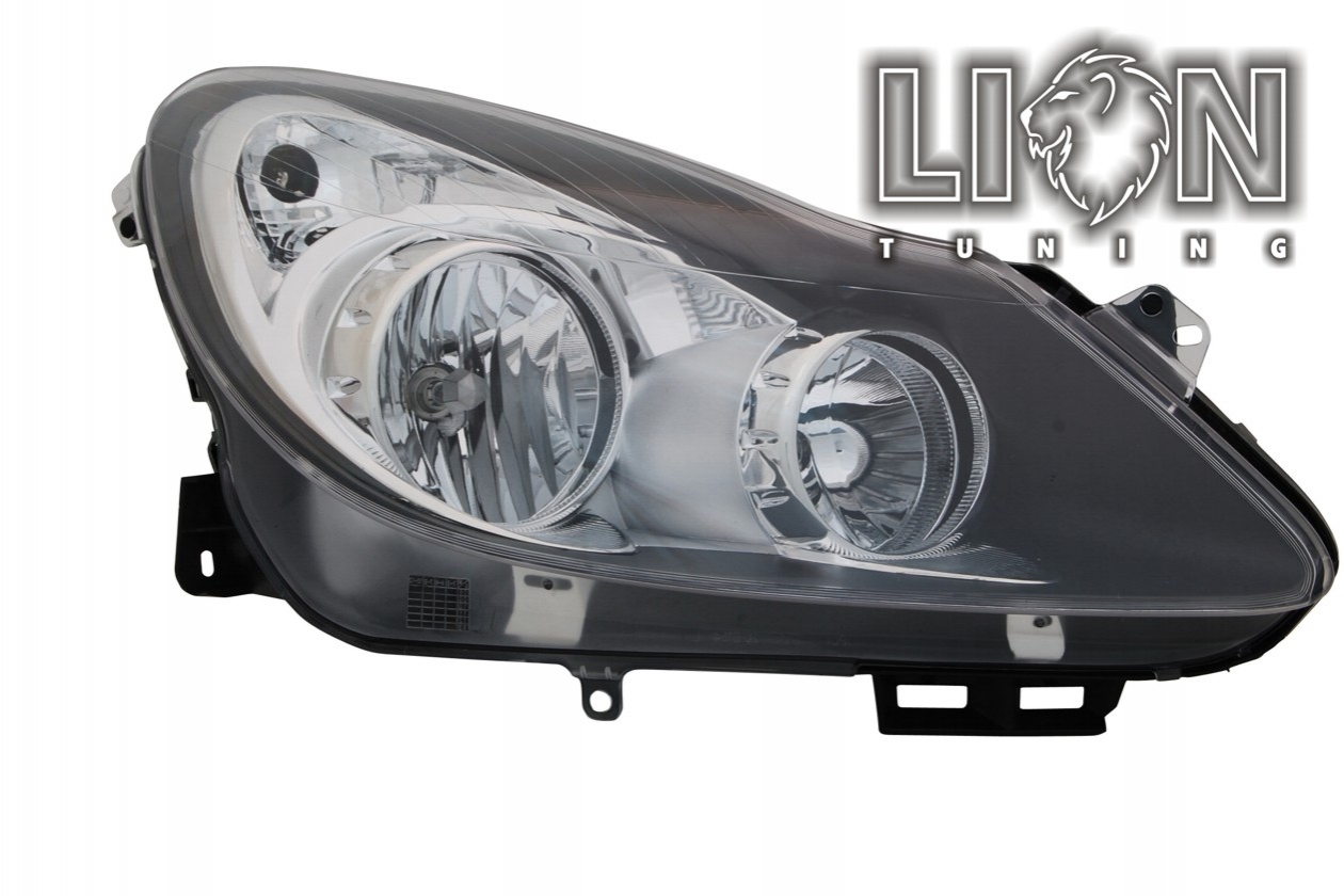 Halogen, Abblendlicht H7 / Fernlicht H1, elektrisch verstellbar - Stellmotor wird vom Original übernommen, inkl. Verschlusskappe und Lampenträger, ohne Leuchtmittel, Eintragungsfrei / mit E-Prüfzeichen