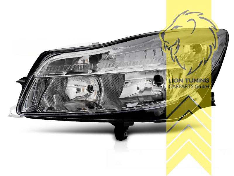 Halogen, mit Tagfahrlicht, H1 / H7 / W21 / 5W, elektrisch verstellbar - Stellmotor integriert, inkl. Verschlusskappe und Lampenträger, ohne Leuchtmittel, Standard Ausführung, Eintragungsfrei / mit E-Prüfzeichen