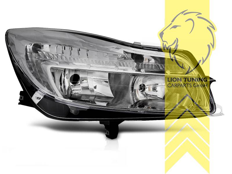 Halogen, mit Tagfahrlicht, H1 / H7 / W21 / 5W, elektrisch verstellbar - Stellmotor integriert, inkl. Verschlusskappe und Lampenträger, ohne Leuchtmittel, Standard Ausführung, Eintragungsfrei / mit E-Prüfzeichen