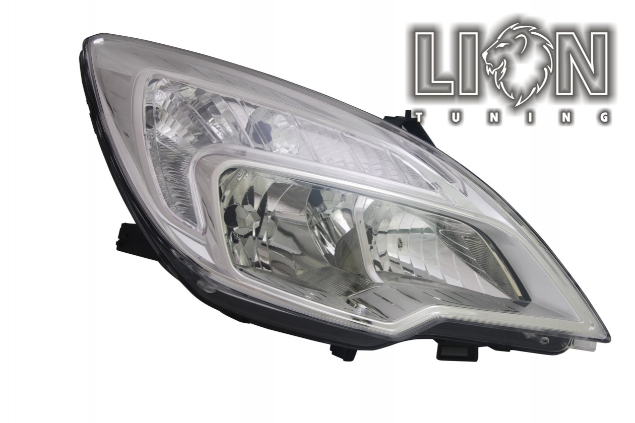 Halogen, mit Tagfahrlicht, Abblendlicht H7 / Fernlicht H1, elektrisch verstellbar - Stellmotor integriert, inkl. Verschlusskappe und Lampenträger, ohne Leuchtmittel, Standard Ausführung, Eintragungsfrei / mit E-Prüfzeichen