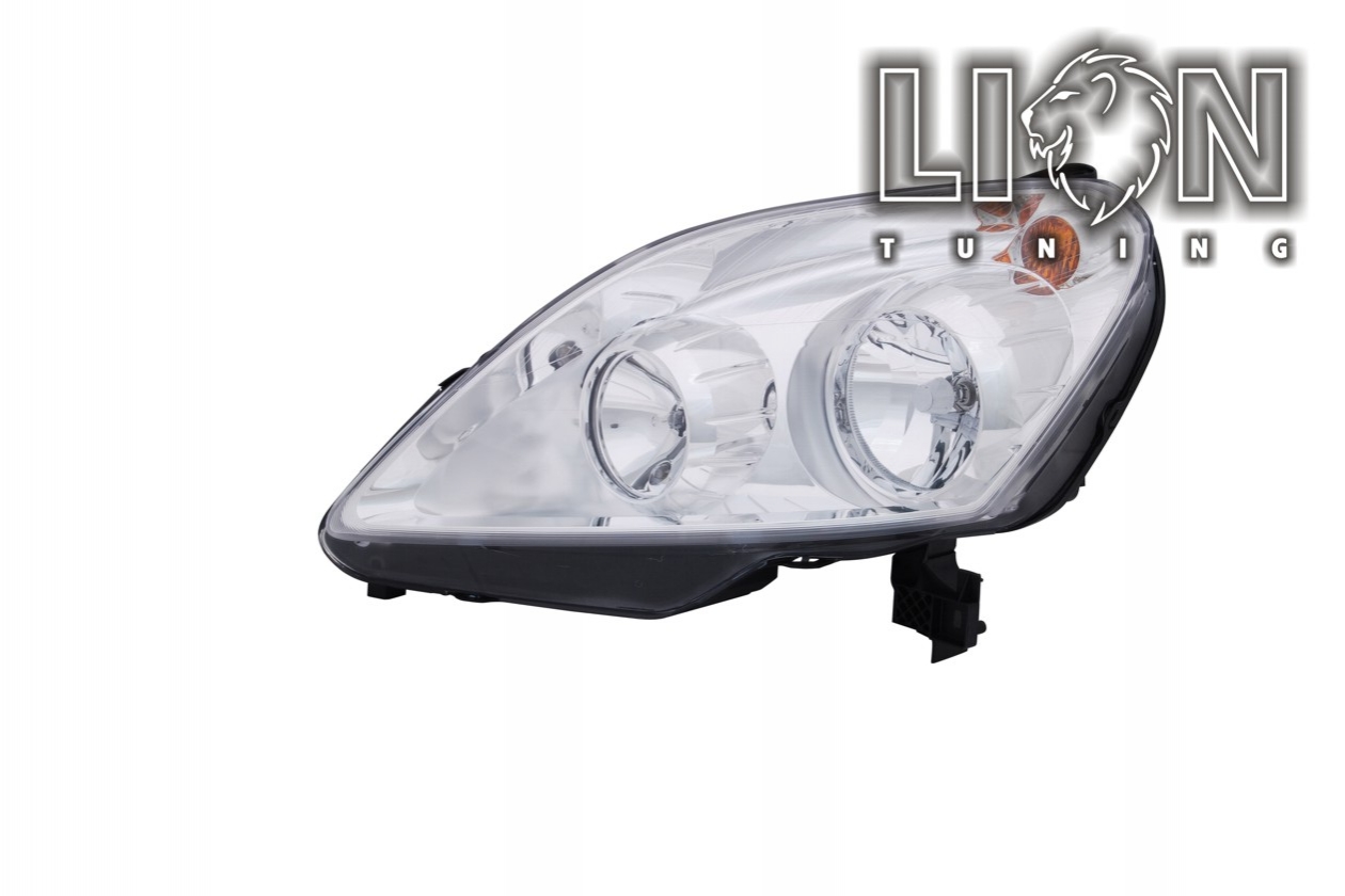 Halogen, Abblendlicht H7 / Fernlicht H1, elektrisch verstellbar - Stellmotor integriert, inkl. Verschlusskappe und Lampenträger, ohne Leuchtmittel, Standard Ausführung, Eintragungsfrei / mit E-Prüfzeichen