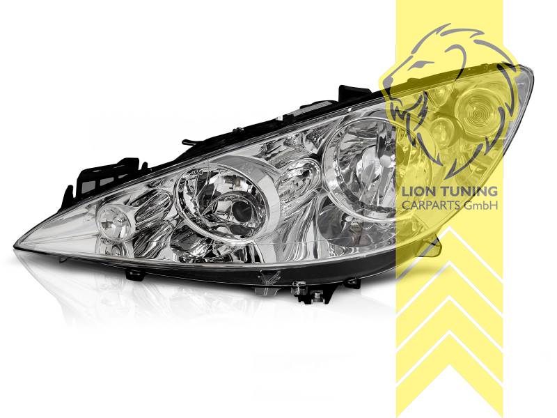 Halogen, mit Tagfahrlicht, Abblendlicht H7 / Fernlicht H1 / Tagfahrlicht P21W, elektrisch verstellbar - Stellmotor integriert, inkl. Verschlusskappe und Lampenträger, ohne Leuchtmittel, Standard Ausführung, Eintragungsfrei / mit E-Prüfzeichen