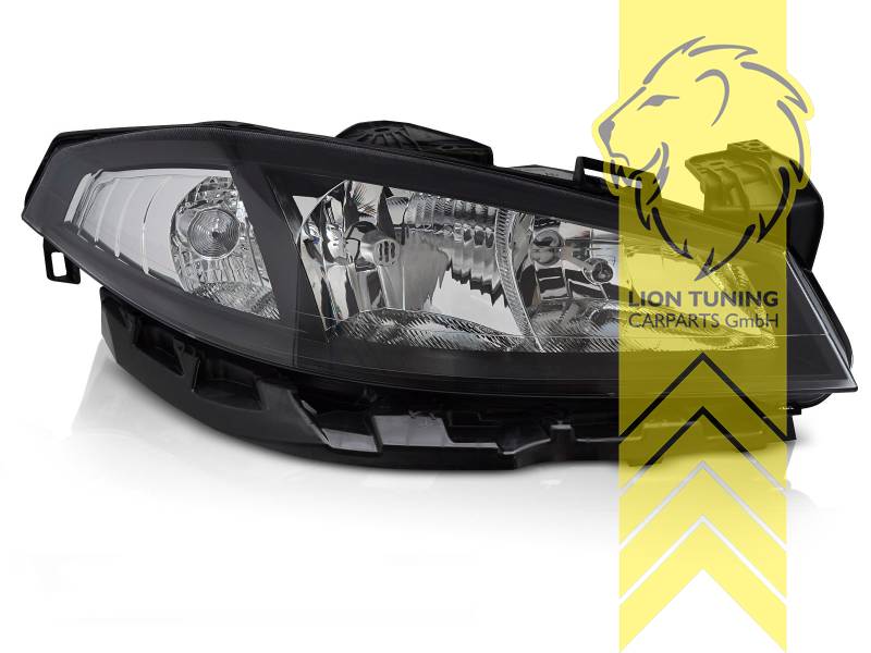 Halogen, Abblendlicht H7 / Fernlicht H1, elektrisch verstellbar - Stellmotor wird vom Original übernommen, inkl. Verschlusskappe und Lampenträger, ohne Leuchtmittel, Standard Ausführung, Eintragungsfrei / mit E-Prüfzeichen