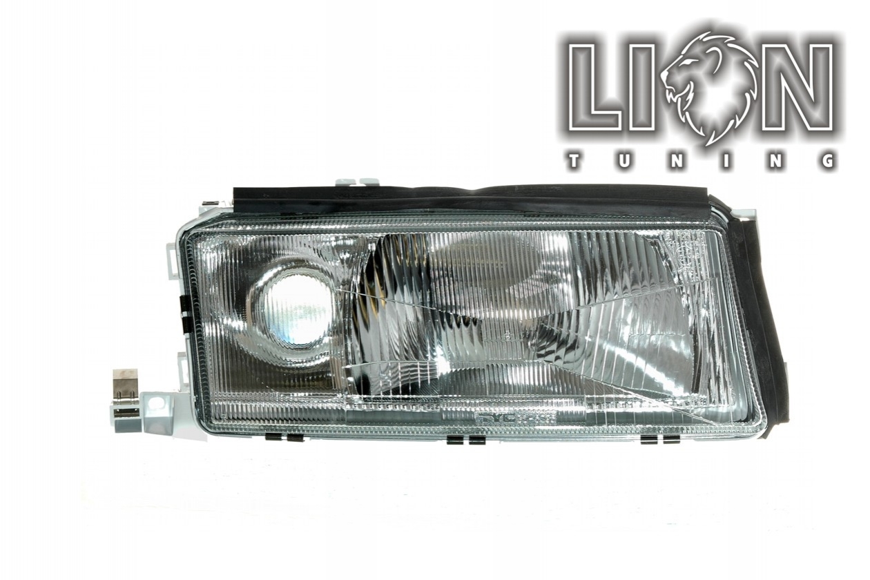 Halogen, mit Nebelscheinwerfer, Abblendlicht und Fernlicht H4 / Nebelscheinwerfer H3, manuell und elektrisch verst - Motor wird vom Original übernommen, inkl. Verschlusskappe und Lampenträger (PL), ohne Leuchtmittel, Standard Ausführung, Eintragungsfrei / mit E-Prüfzeichen