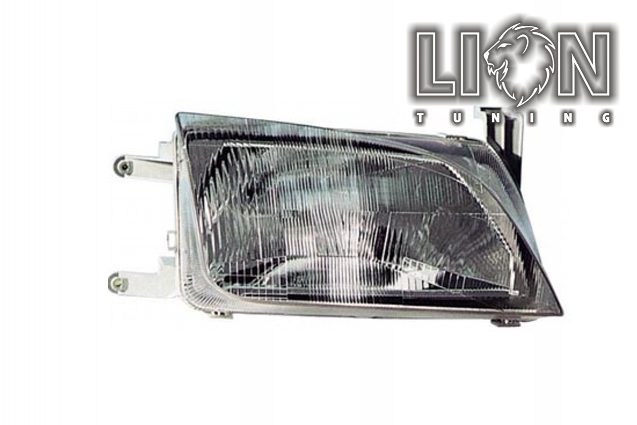 Halogen, Abblendlicht und Fernlicht H4, elektrisch verstellbar - Stellmotor wird vom Original übernommen, inkl. Verschlusskappe und Lampenträger (PL), ohne Leuchtmittel, Standard Ausführung, Eintragungsfrei / mit E-Prüfzeichen