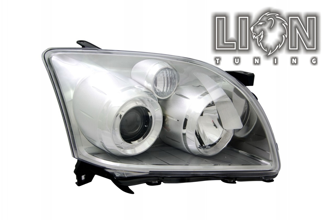 Halogen, Abblendlicht H7 / Fernlicht H1, elektrisch verstellbar - Stellmotor wird vom Original übernommen, inkl. Verschlusskappe und Lampenträger, ohne Leuchtmittel, Standard Ausführung, Eintragungsfrei / mit E-Prüfzeichen