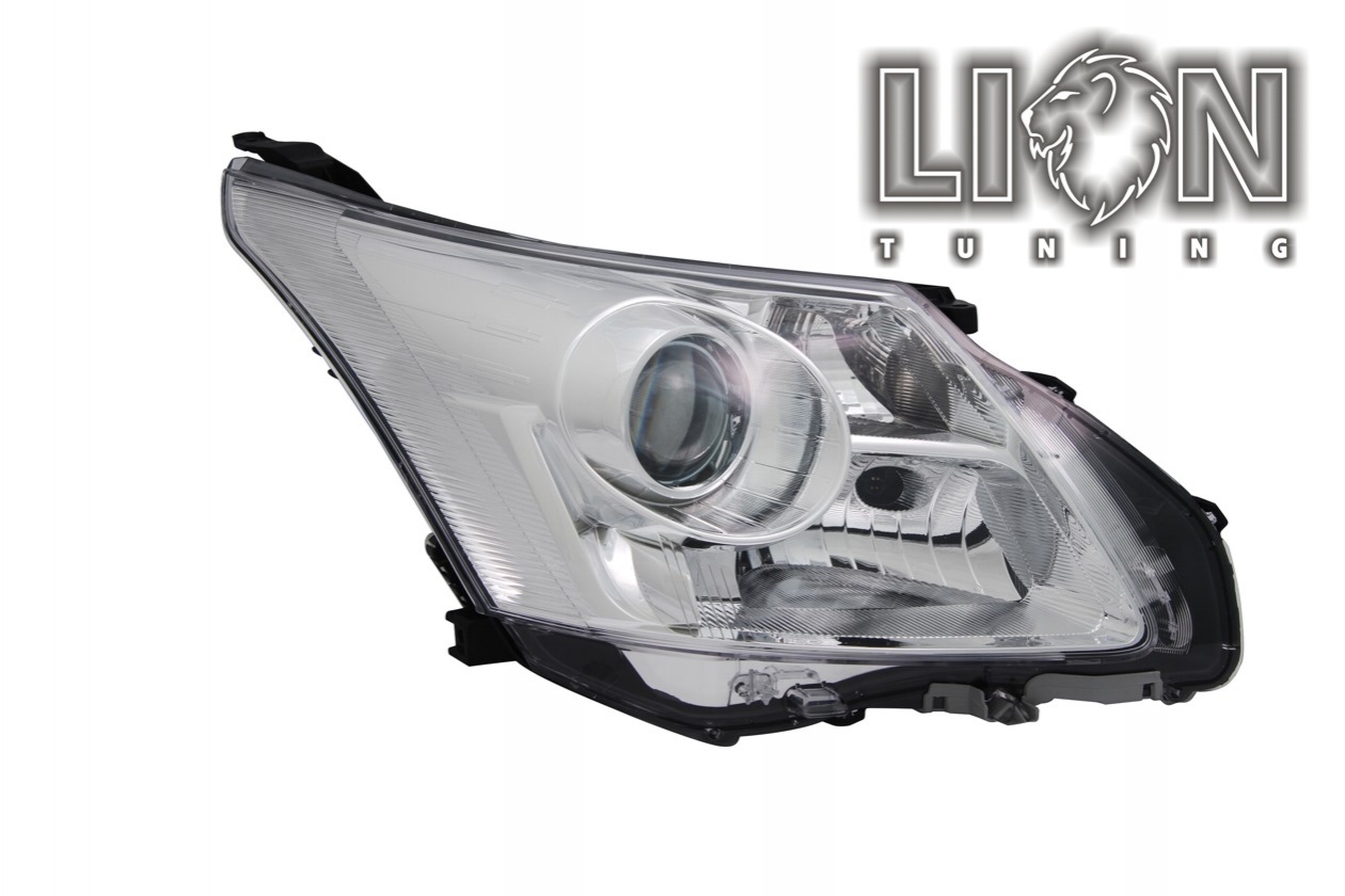 Halogen, Abblendlicht H11 / Fernlicht HB3, elektrisch verstellbar - Stellmotor wird vom Original übernommen, inkl. Verschlusskappe und Lampenträger, ohne Leuchtmittel, Standard Ausführung, Eintragungsfrei / mit E-Prüfzeichen