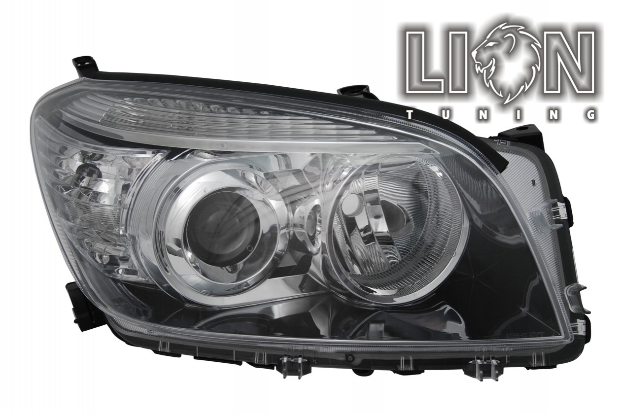 Halogen, Abblendlicht H11 / Fernlicht HB3, elektrisch verstellbar - Stellmotor integriert, inkl. Verschlusskappe und Lampenträger, ohne Leuchtmittel, Eintragungsfrei / mit E-Prüfzeichen