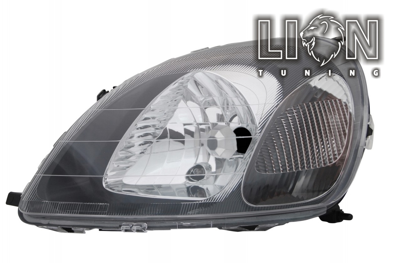 Halogen, für Fahrzeuge aus Japanischer Produktion, Abblendlicht und Fernlicht H4, elektrisch verstellbar - Stellmotor integriert, inkl. Verschlusskappe und Lampenträger, ohne Leuchtmittel, Eintragungsfrei / mit E-Prüfzeichen