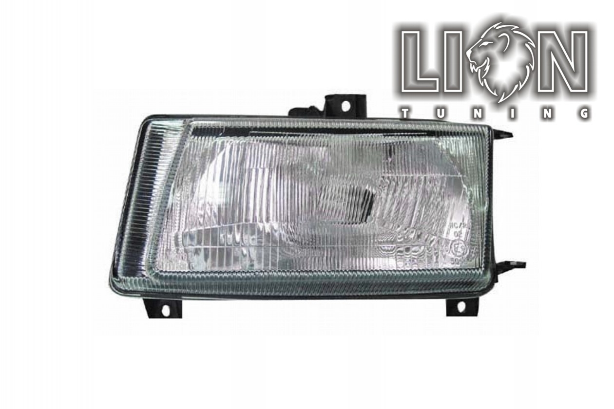 Halogen, für Fahrzeuge mit flachem Anschlussstecker, Abblendlicht und Fernlicht H4, manuell und elektrisch verst - Motor wird vom Original übernommen, inkl. Verschlusskappe und Lampenträger, ohne Leuchtmittel, Standard Ausführung, Eintragungsfrei / mit E-Prüfzeichen