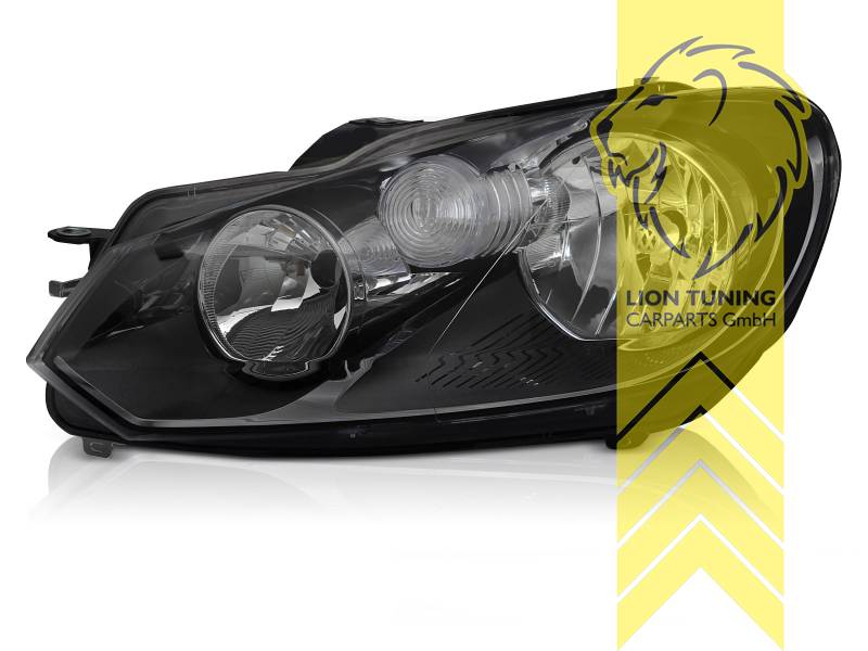 Halogen, mit Tagfahrlicht, Abblendlicht H7 / Fernlicht und Tagfahrlicht in einer Birne H15, elektrisch verstellbar - Stellmotor integriert, inkl. Verschlusskappe und Lampenträger, ohne Leuchtmittel, Standard Ausführung, Eintragungsfrei / mit E-Prüfzeichen