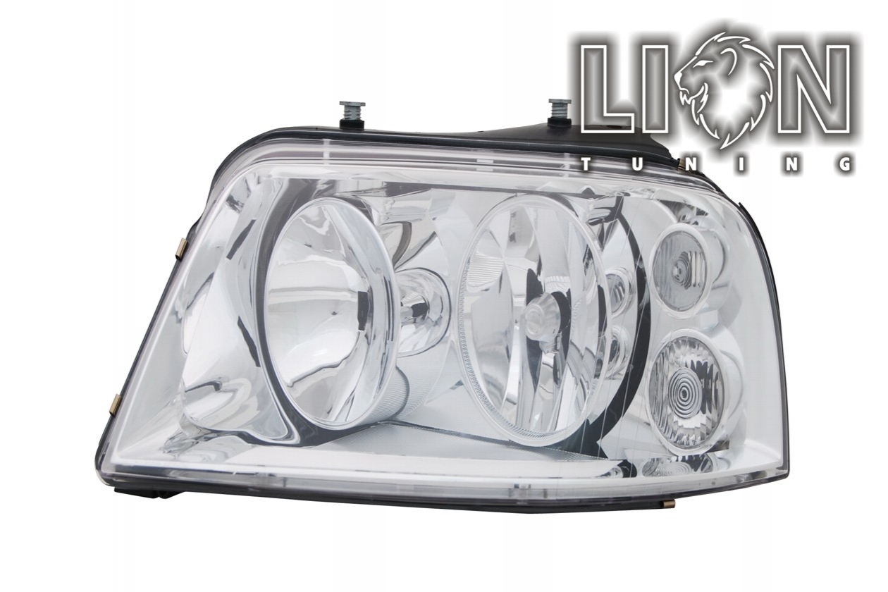 Halogen, Abblendlicht H7 / Fernlicht H1, elektrisch verstellbar - Stellmotor integriert, inkl. Verschlusskappe und Lampenträger, ohne Leuchtmittel, Standard Ausführung, Eintragungsfrei / mit E-Prüfzeichen