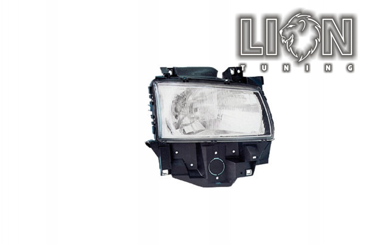 Halogen, Abblendlicht und Fernlicht H4, manuell und elektrisch verst - Motor wird vom Original übernommen, inkl. Verschlusskappe und Lampenträger (PL), ohne Leuchtmittel, Standard Ausführung, Eintragungsfrei / mit E-Prüfzeichen