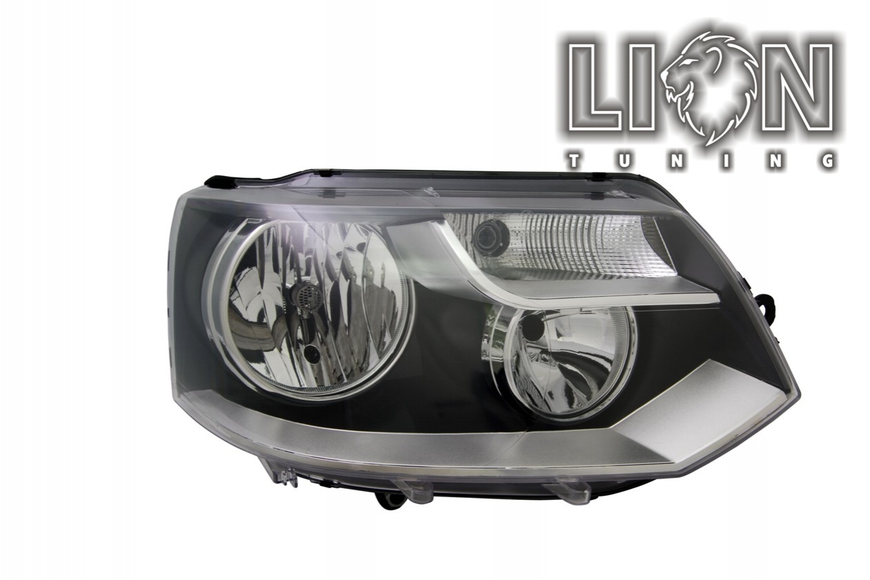 Halogen, mit Tagfahrlicht, Doppel-Reflektor, Abblendlicht H7 / Fernlicht und Tagfahrlicht in einer Birne H15, elektrisch verstellbar - Stellmotor integriert, inkl. Verschlusskappe und Lampenträger, ohne Leuchtmittel, Standard Ausführung, Eintragungsfrei / mit E-Prüfzeichen