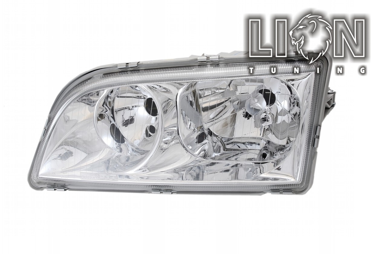 Halogen, Mit 4-poligem Anschlussstecker, Abblendlicht H7 / Fernlicht H7, elektrisch verstellbar - Stellmotor wird vom Original übernommen, inkl. Verschlusskappe und Lampenträger, ohne Leuchtmittel, Standard Ausführung, Eintragungsfrei / mit E-Prüfzeichen