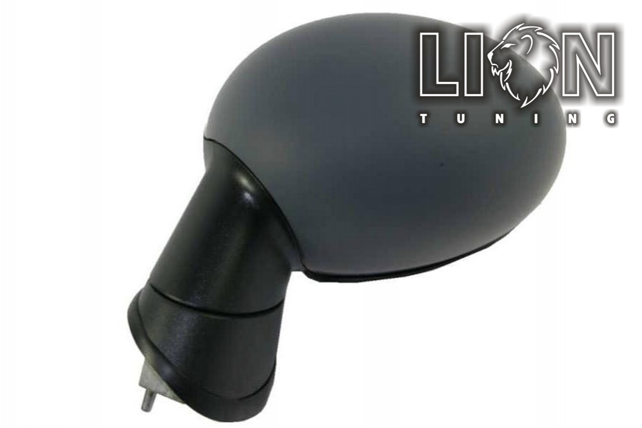 Beheizbar, Elektrisch einklappbar, Elektrisch, grau, grundiert, asphärisch, Eintragungsfrei / keine Eintragung nötig