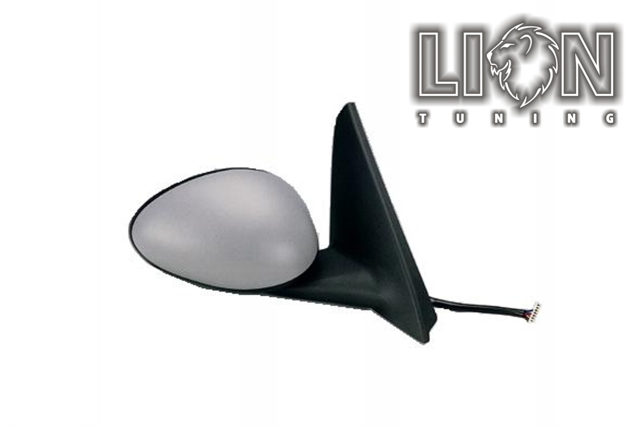 Beheizbar, Elektrisch, grau, grundiert, convex, Eintragungsfrei / keine Eintragung nötig