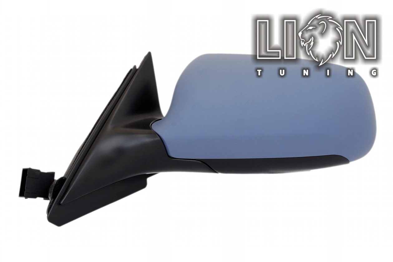 Beheizbar, Elektrisch einklappbar, Elektrisch, grau, nur passend für 5-Türer, grundiert, blau asphärisch, Eintragungsfrei / keine Eintragung nötig