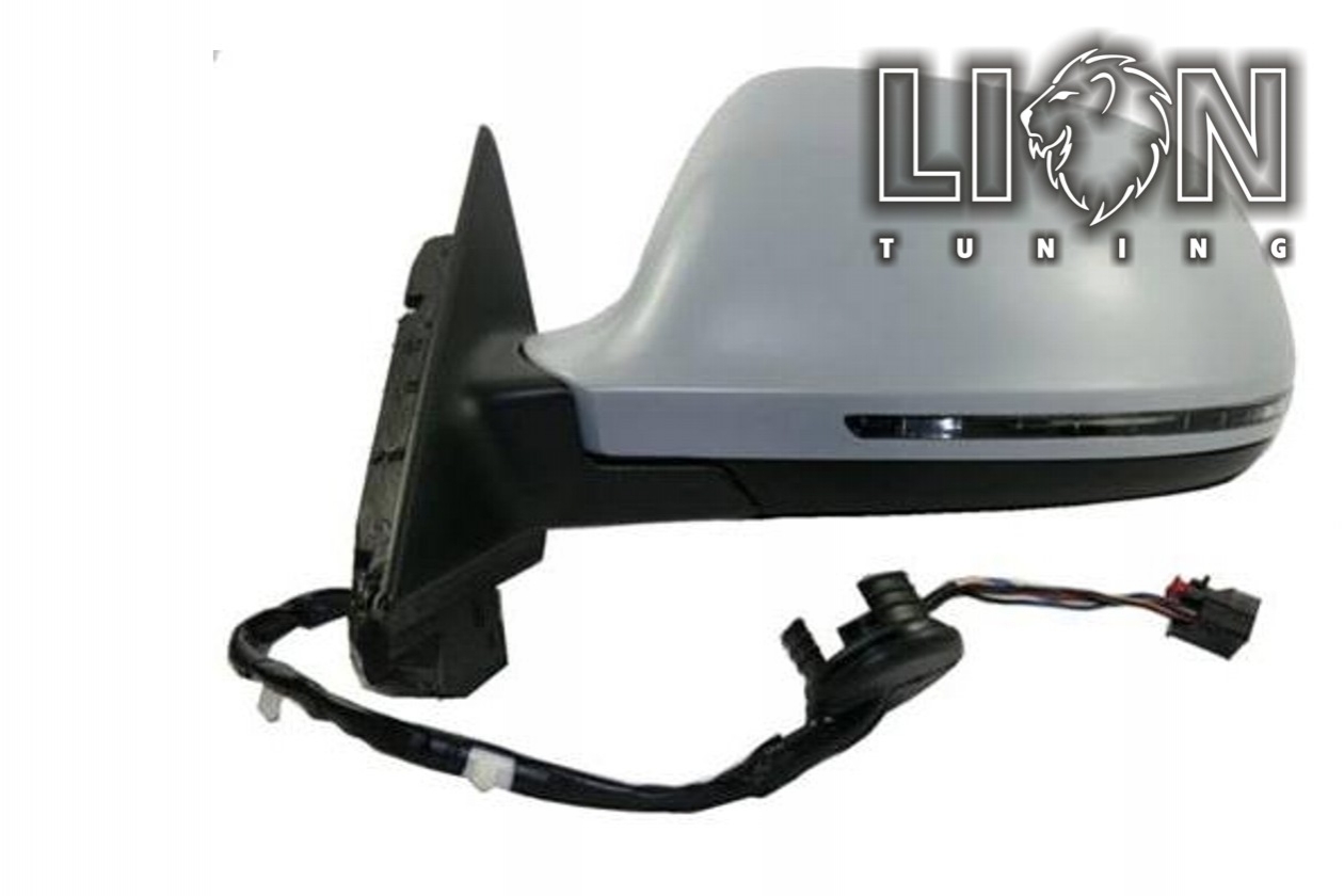 Beheizbar, mit Blinkleuchte, Elektrisch, grau, nur passend für 3-Türer, grundiert, asphärisch, Eintragungsfrei / keine Eintragung nötig