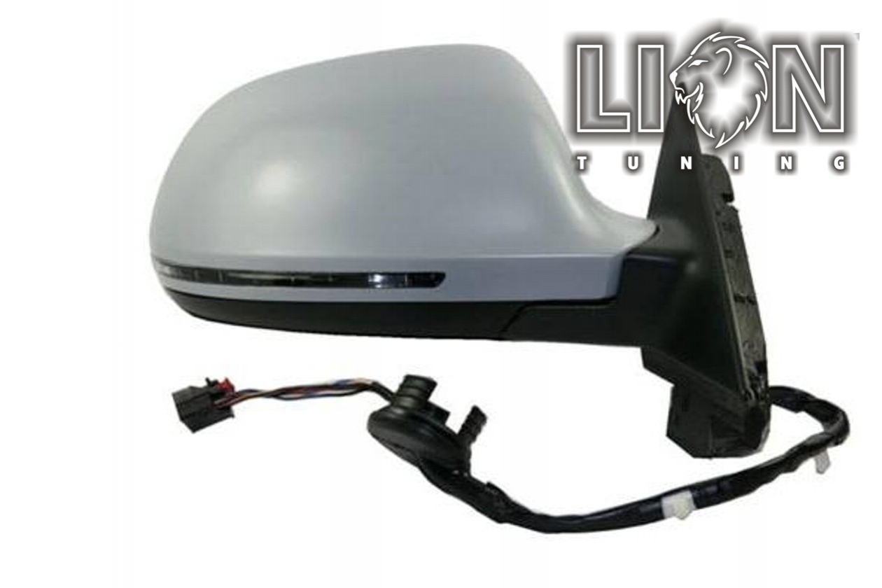 Beheizbar, mit Blinkleuchte, Elektrisch, grau, nur passend für 3-Türer, grundiert, convex, Eintragungsfrei / keine Eintragung nötig