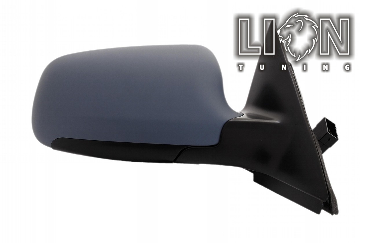 Beheizbar, Elektrisch einklappbar, Elektrisch, grau, grundiert, convex, Eintragungsfrei / keine Eintragung nötig