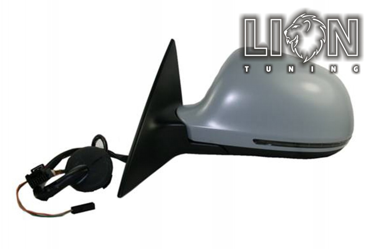 Beheizbar, mit Blinkleuchte, Elektrisch, grau, grundiert, asphärisch, Eintragungsfrei / keine Eintragung nötig