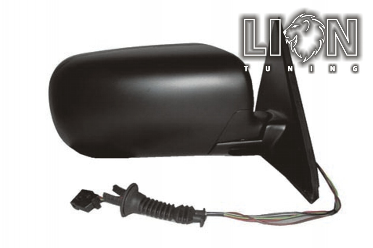 Beheizbar, mit Memory System, Elektrisch einklappbar, Elektrisch, schwarz, Glas Länge 16,7cm, blau asphärisch, Eintragungsfrei / keine Eintragung nötig